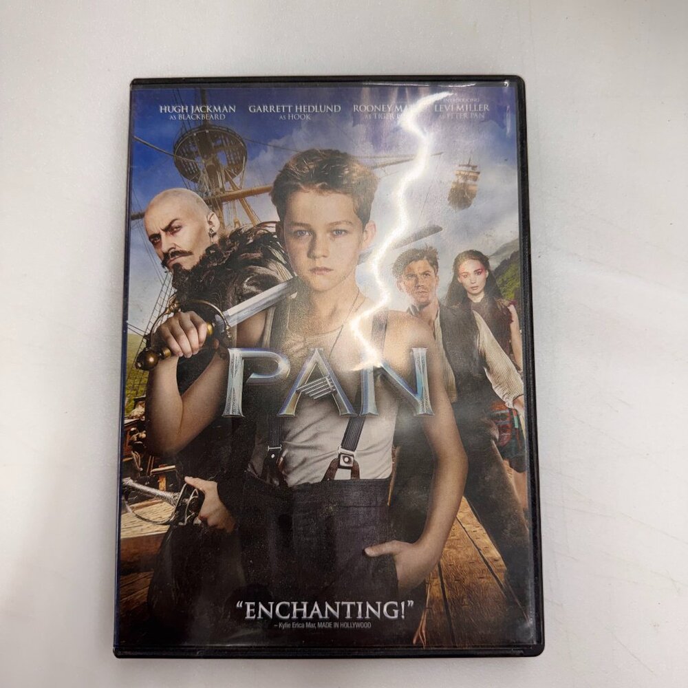Pan [DVD] Movie Disc Tested, Working